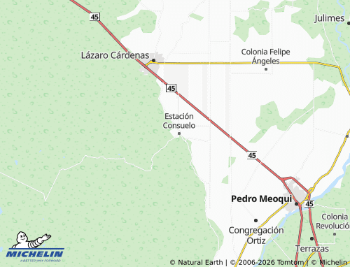 Mappa MICHELIN Santo Niño - ViaMichelin