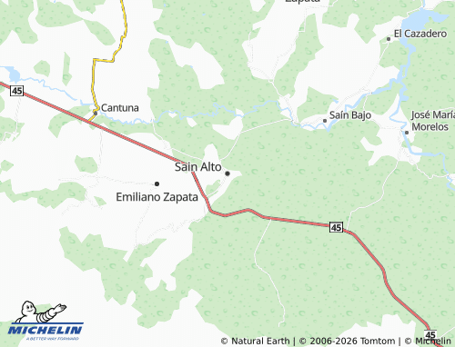 Mappa MICHELIN Sain Alto - ViaMichelin