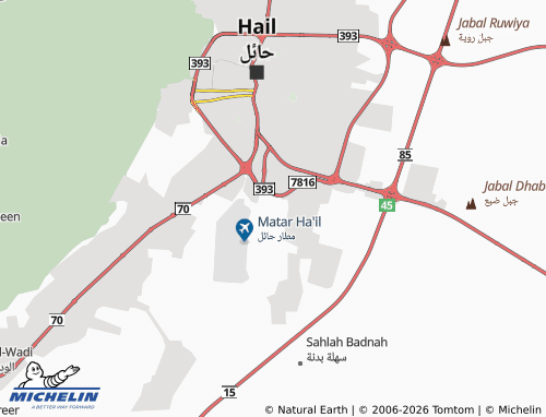 MICHELIN-Landkarte Hay al-Badnah - ViaMichelin