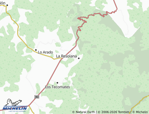 Mappa MICHELIN Villa Las Flores - ViaMichelin
