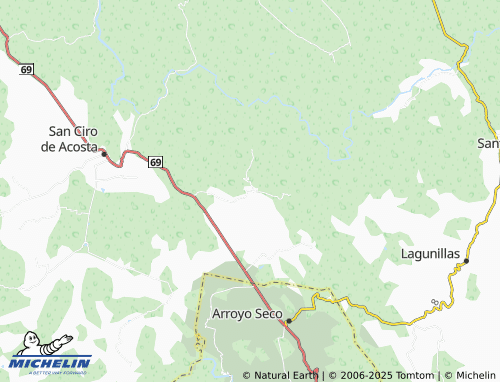 MICHELIN Carrizal de San Juan de Abajo map - ViaMichelin