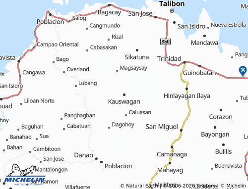 Mappa MICHELIN Kauswagan - ViaMichelin