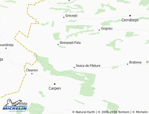 MICHELIN Veleni map - ViaMichelin
