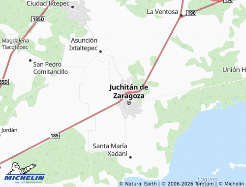 Mapa MICHELIN La Riviera - ViaMichelin