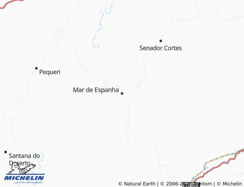 Mappa MICHELIN Mar de Espanha - ViaMichelin