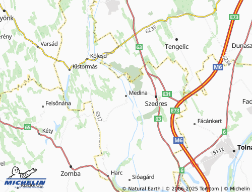 Carte MICHELIN Medina - ViaMichelin