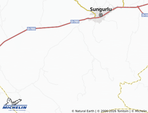 Mappa MICHELIN Derekışla - ViaMichelin