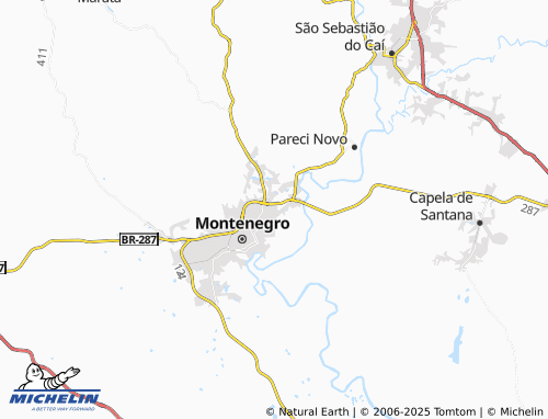 MICHELIN São João map - ViaMichelin