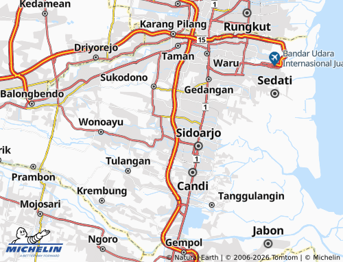 MICHELIN-Landkarte Sumput - ViaMichelin