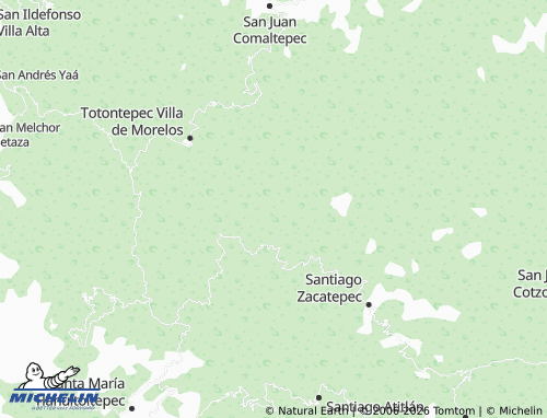 Mapa MICHELIN San Francisco Jayacaxtepec - ViaMichelin