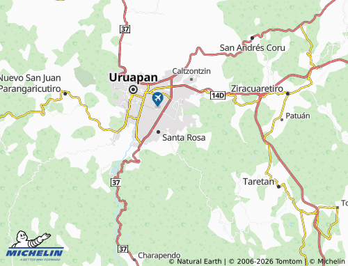 Mappa MICHELIN Popular La Laguna - ViaMichelin