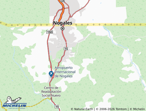 Mappa MICHELIN San Carlos - ViaMichelin