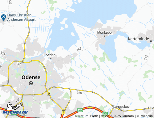 Mappa MICHELIN Agedrup - ViaMichelin