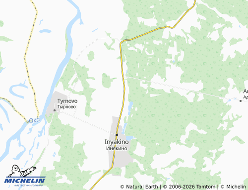 MICHELIN Sel'tso-Sergiyevka map - ViaMichelin