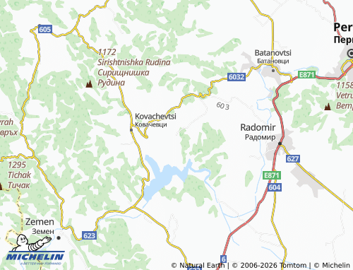 Mappa MICHELIN Radibosh - ViaMichelin