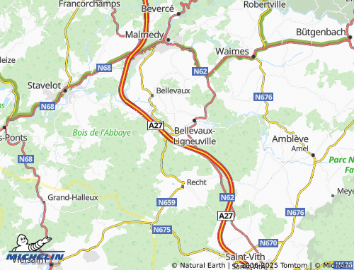 Carte MICHELIN Pont - ViaMichelin