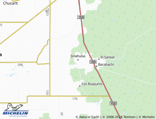 Mapa MICHELIN Sinahuiza - ViaMichelin