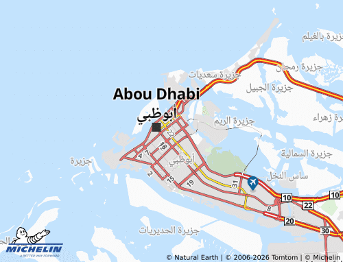 MICHELIN Madinat Zayed 34 map - ViaMichelin