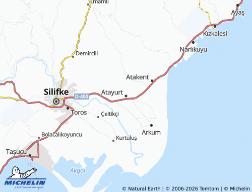 MICHELIN Atayurt map - ViaMichelin