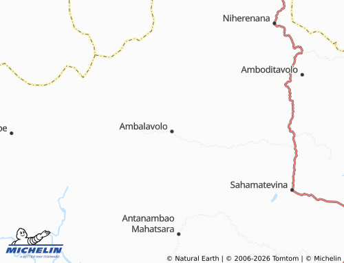 Mappa MICHELIN Ambalavolo - ViaMichelin