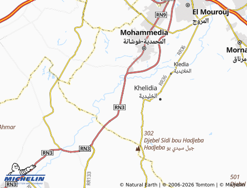 Mappa MICHELIN Seedi Salih - ViaMichelin