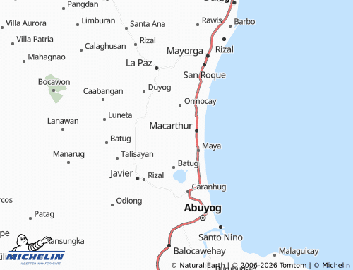 MICHELIN Casuntingan map - ViaMichelin
