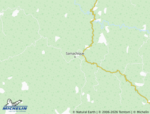 Carte MICHELIN Samachique - ViaMichelin