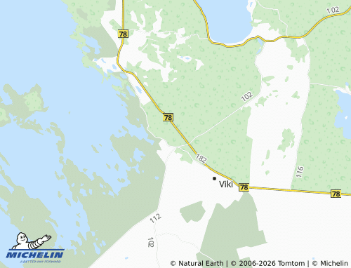 Carte MICHELIN Virita - ViaMichelin