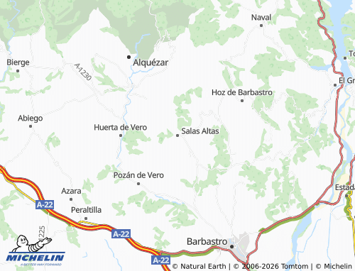 Kaart MICHELIN Salas Altas - ViaMichelin