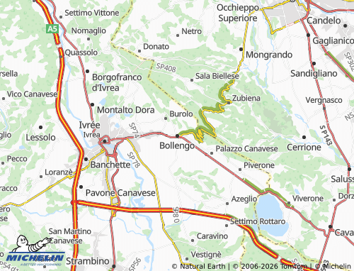 Mapa MICHELIN Bollengo - ViaMichelin