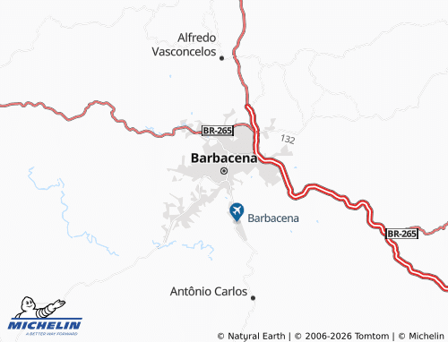 Mappa MICHELIN Barbacena - ViaMichelin