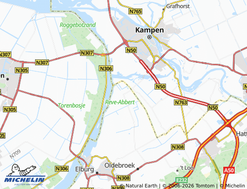 MICHELIN Noordeinde map - ViaMichelin