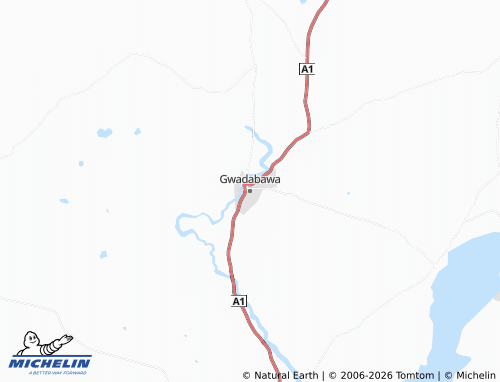 Mappa MICHELIN Gwadabawa - ViaMichelin