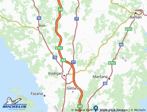 MICHELIN-Landkarte Kirin - ViaMichelin