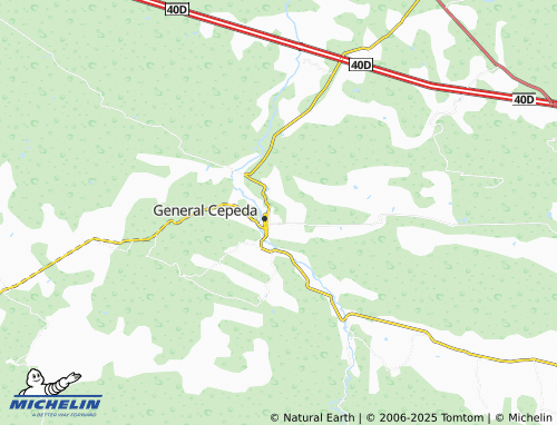 MICHELIN Nueva Rosita map - ViaMichelin