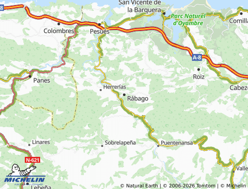Mapa MICHELIN Rábago - ViaMichelin