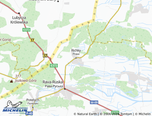 Mapa MICHELIN Richky - ViaMichelin