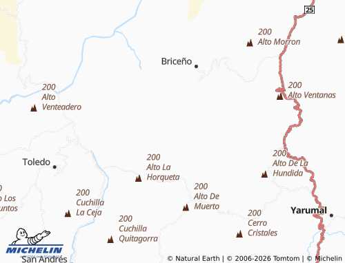 Mappa MICHELIN El Cedral - ViaMichelin