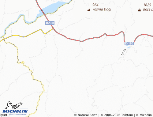 MICHELIN-Landkarte Karakeçili Köyü - ViaMichelin