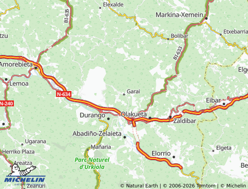 Mappa MICHELIN Garai - ViaMichelin