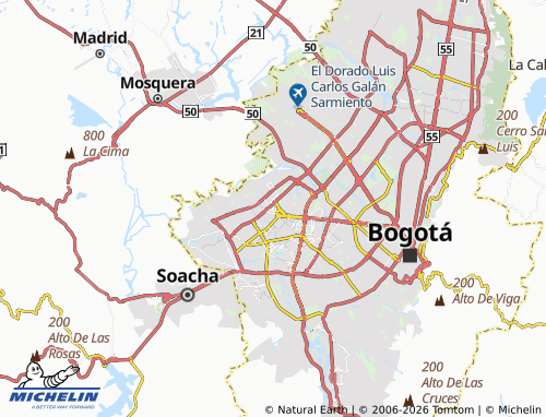 Carte MICHELIN María Paz - ViaMichelin