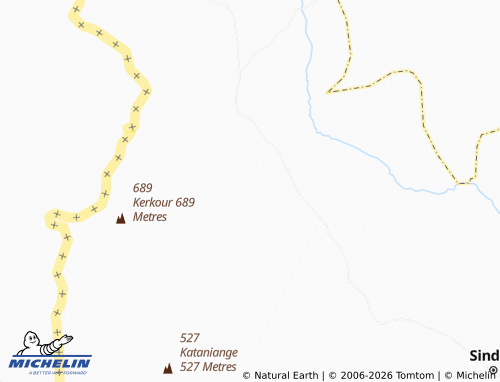 MICHELIN Kaniagara map - ViaMichelin