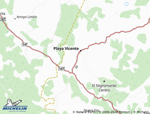 Mappa MICHELIN Del Carmen - ViaMichelin