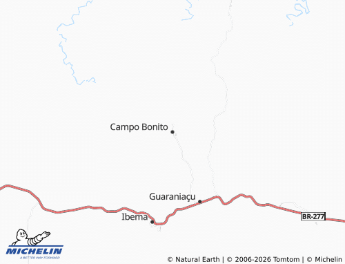Mapa MICHELIN Campo Bonito - ViaMichelin