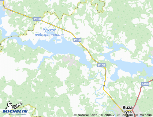 Carte MICHELIN Rus' sanatoriy - ViaMichelin