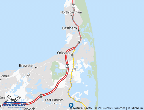 MICHELIN Orleans map - ViaMichelin