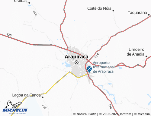 Mappa MICHELIN Capiatã - ViaMichelin