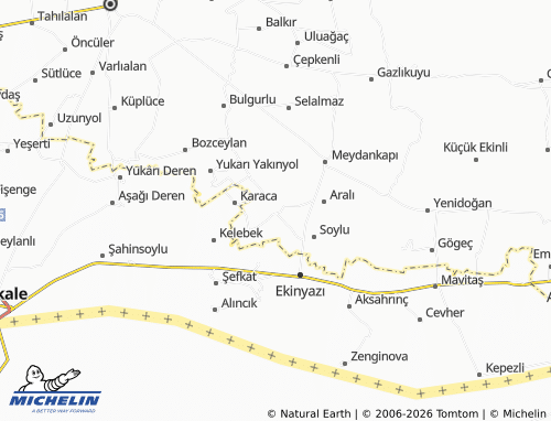 MICHELIN Aslankuyusu map - ViaMichelin