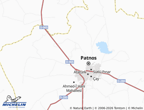 MICHELIN Gökoğlu map - ViaMichelin