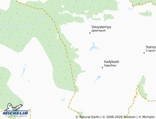MICHELIN-Landkarte Galeyevo - ViaMichelin
